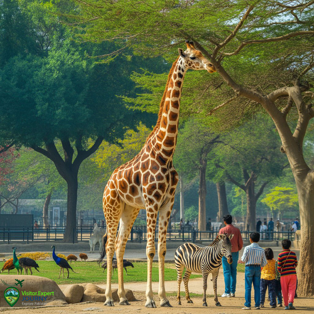 animals at Lahore Zoo Pakistan.